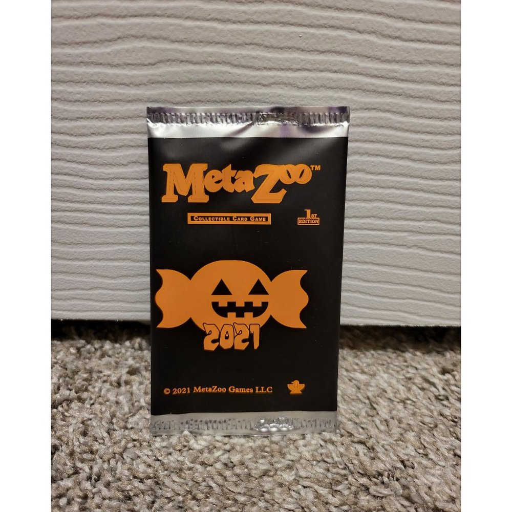 MetaZoo Cryptid Nation 2021 Halloween Promo 1st Edition Pack - IN HAND